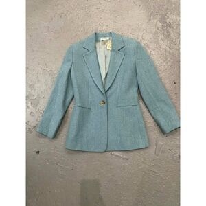 Anne Taylor Wool Blazer Jacket Womens 2 Petite